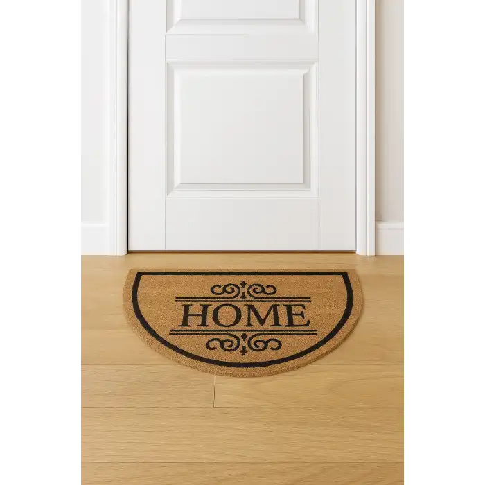 Home Yazılı Yarım Ay Coco Kapı Paspası 40x70 cm