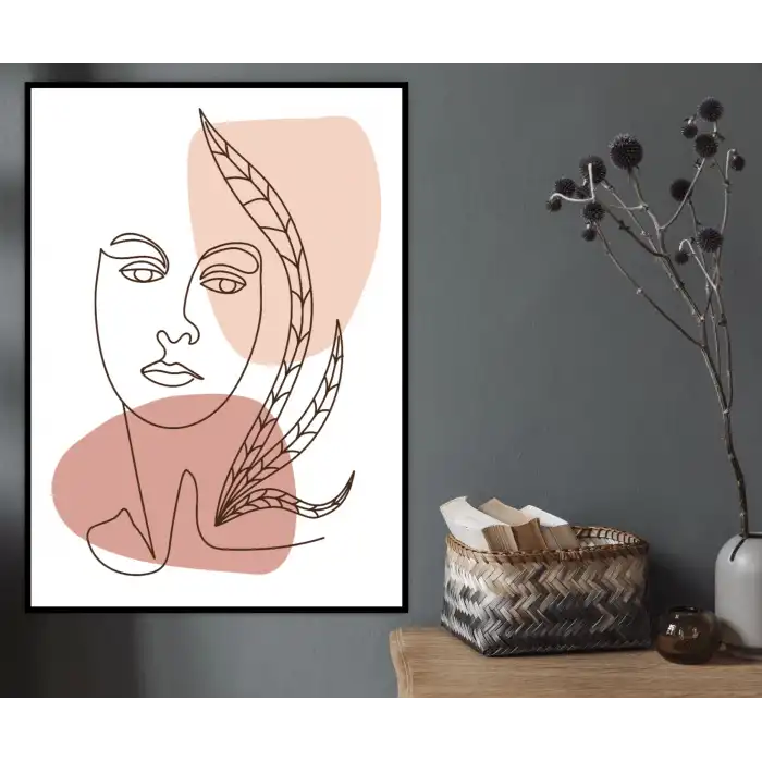 Line Women 3’lü Poster Tablo Seti