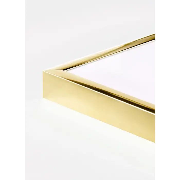 Metal Gold Çerçeve ( 33x48 cm)