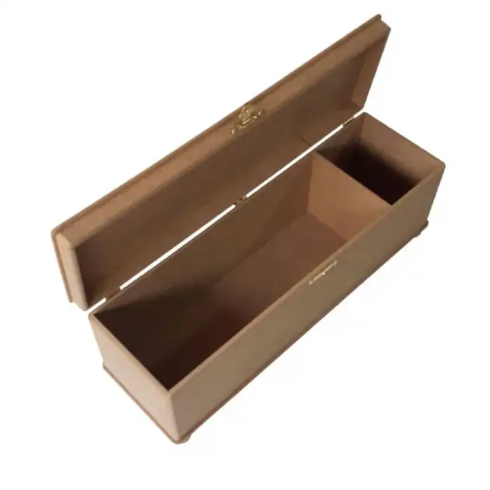 Okey Kutusu Ham MDF | Kapaklı ve Bölmeli Saklama Kutusu