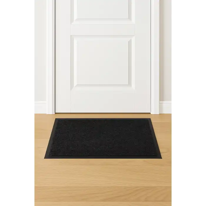Siyah Nem Alıcı Kapı Paspası 60x90 cm