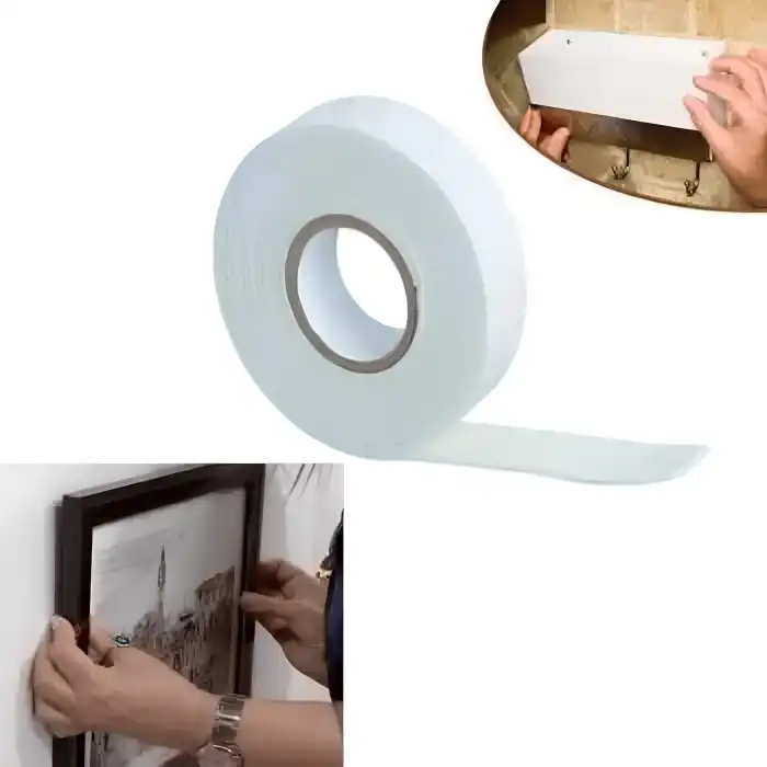 Tudor 18mm x 2 Metre Çift Taraflı Kopuk Bant