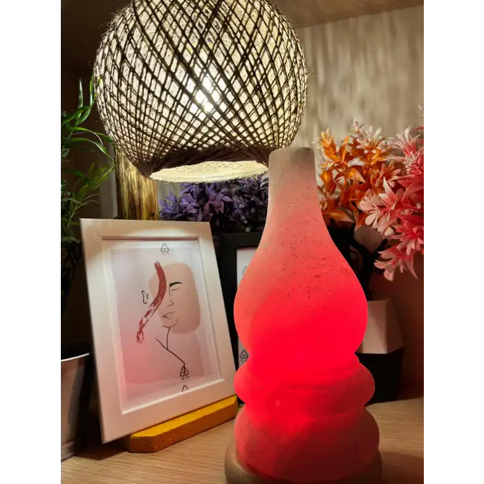 Gaz Lambası Şeklinde Tuz Lambası