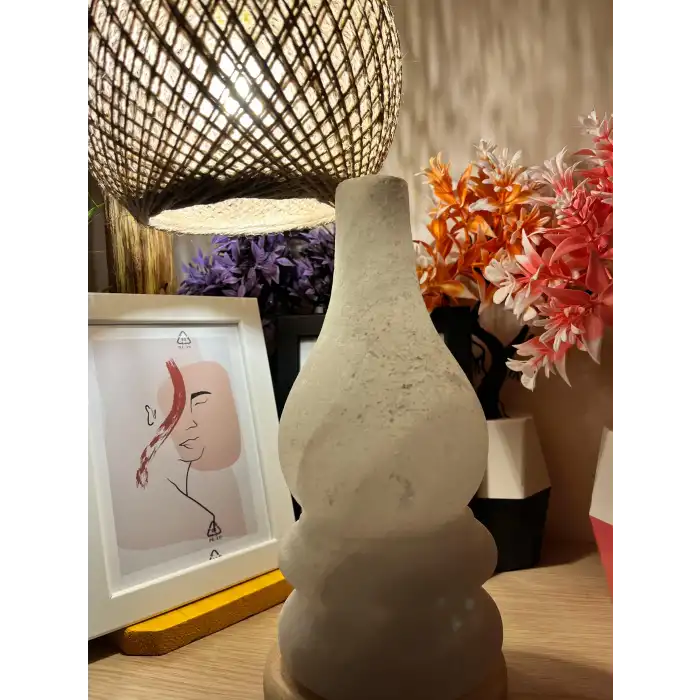 Gaz Lambası Şeklinde Tuz Lambası