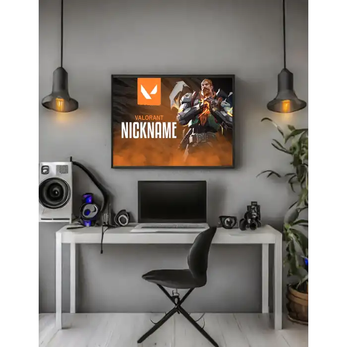 Valorant Kişiselleştirilebilir Breach Poster Tablo No:3