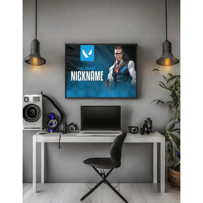 Valorant Kişiselleştirilebilir Chamber Poster Tablo No:3