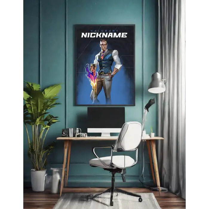 Valorant Kişiselleştirilebilir Chamber Poster Tablo No:1