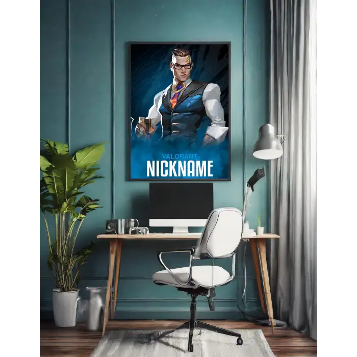 Valorant Kişiselleştirilebilir Chamber Poster Tablo No:5