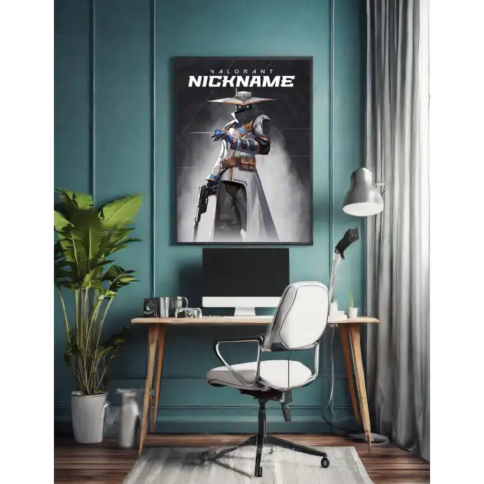 Valorant Kişiselleştirilebilir Cypher Poster Tablo No:2
