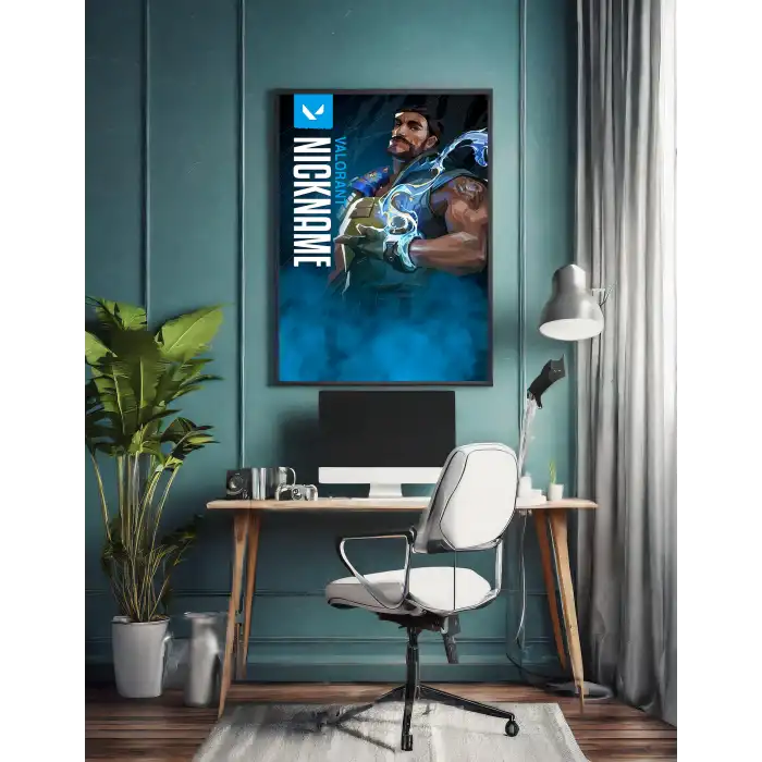 Valorant Kişiselleştirilebilir Harbor Poster Tablo No:2