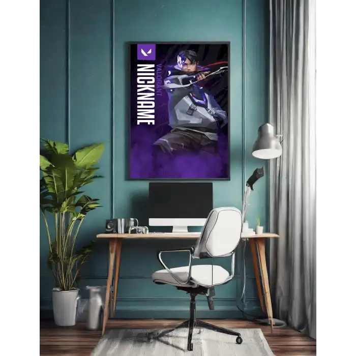 Valorant Kişiselleştirilebilir İso Poster Tablo No:1
