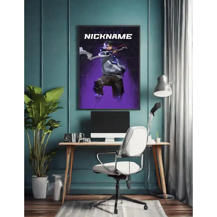 Valorant Kişiselleştirilebilir İso Poster Tablo No:2