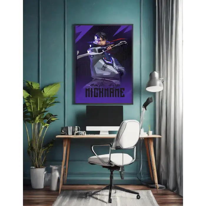 Valorant Kişiselleştirilebilir İso Poster Tablo No:3