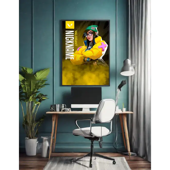 Valorant Kişiselleştirilebilir Killjoy Poster Tablo No:3