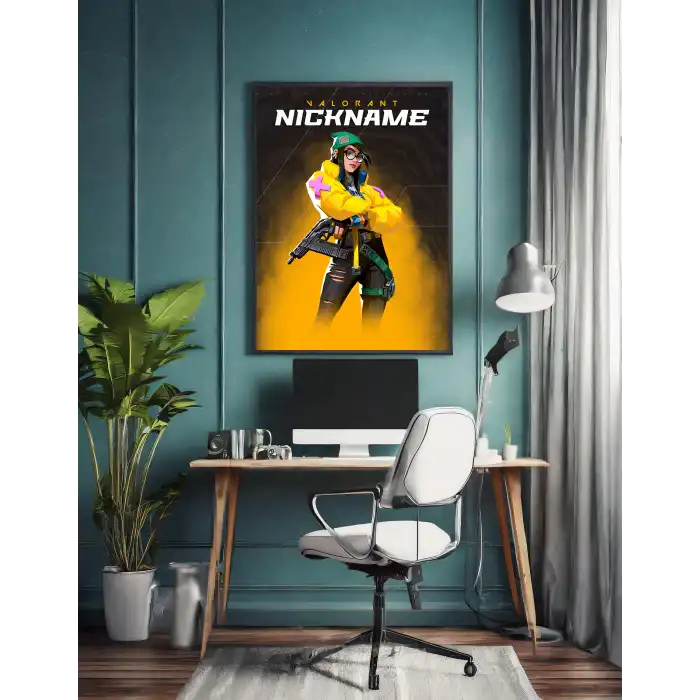 Valorant Kişiselleştirilebilir Killjoy Poster Tablo No:4