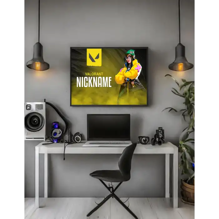 Valorant Kişiselleştirilebilir Killjoy Poster Tablo No:5