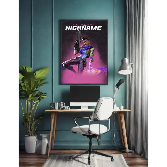 Valorant Kişiselleştirilebilir Astra Poster Tablo No:1