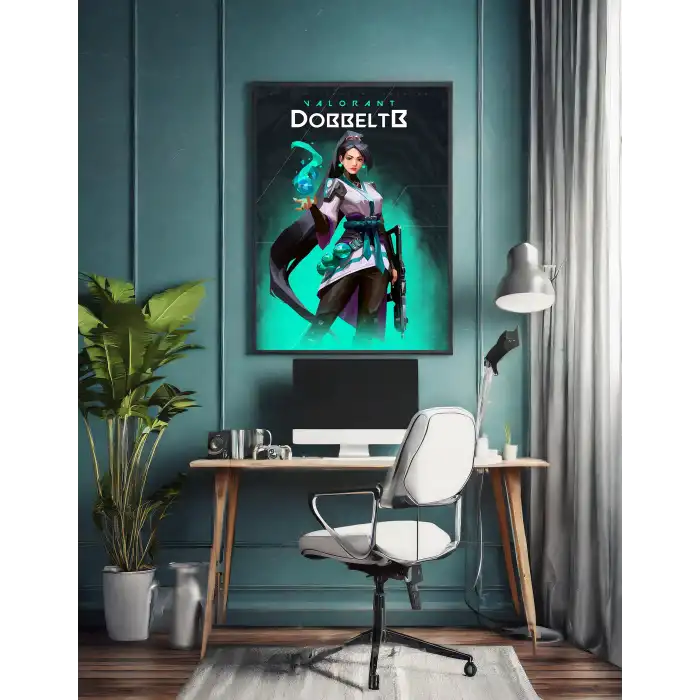 Valorant Kişiselleştirilebilir Sage Poster Tablo No:2