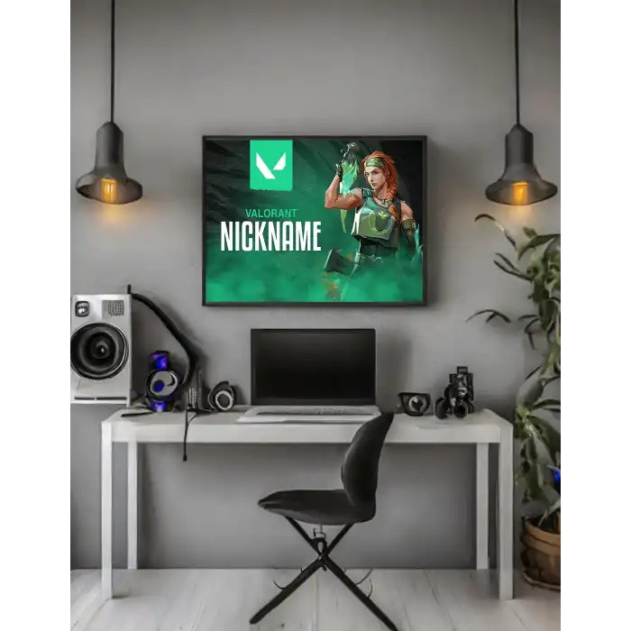 Valorant Kişiselleştirilebilir Skye Poster Tablo No:4