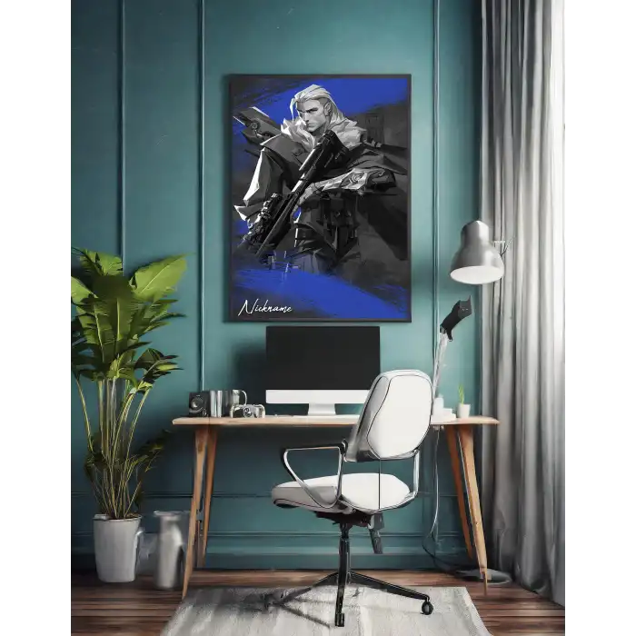 Valorant Kişiselleştirilebilir Sova Poster Tablo No:3
