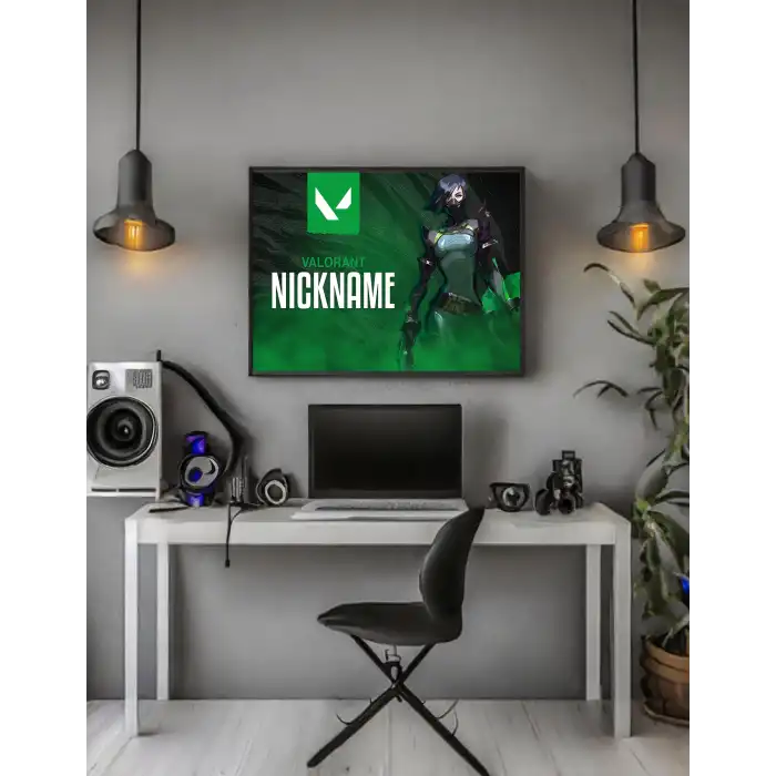 Valorant Kişiselleştirilebilir Viper Poster Tablo No:4
