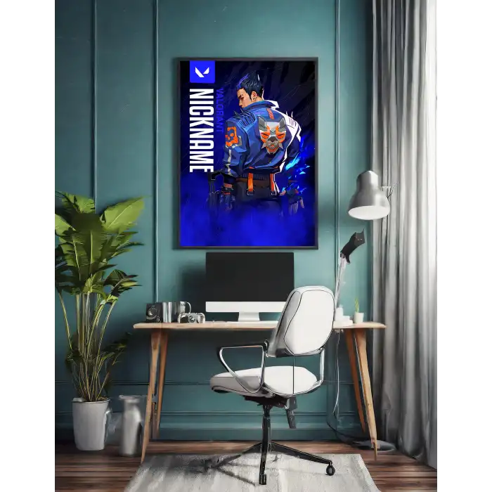 Valorant Kişiselleştirilebilir Yoru Poster Tablo No:2