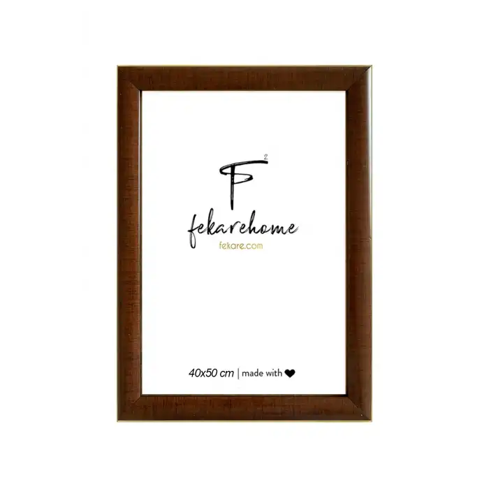 Victor Dark Walnut Plastik Çerçeve (40x50 cm)