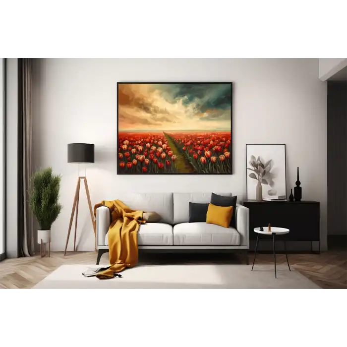 Vintage Laleler Poster Tablo No:1