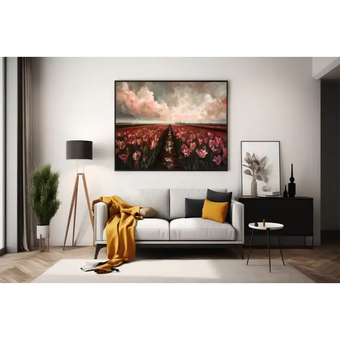 Vintage Laleler Poster Tablo No:4