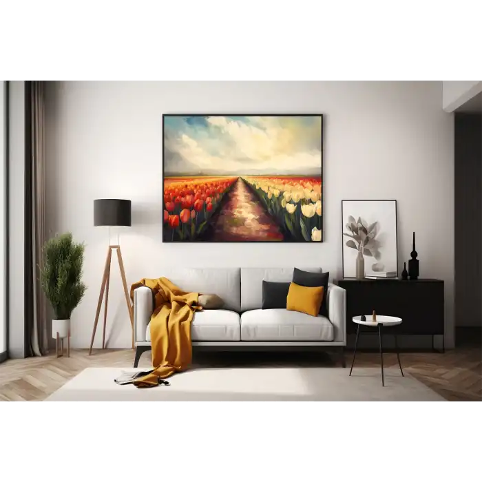 Vintage Laleler Poster Tablo No:5