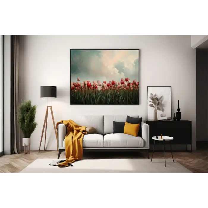 Vintage Laleler Poster Tablo No:7