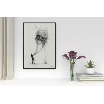 Complex Thoughts Poster Tablo No:2