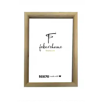 Doğal Ağaç Çerçeve (50X70 cm)