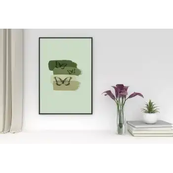 Kelebek Soft Poster Tablo