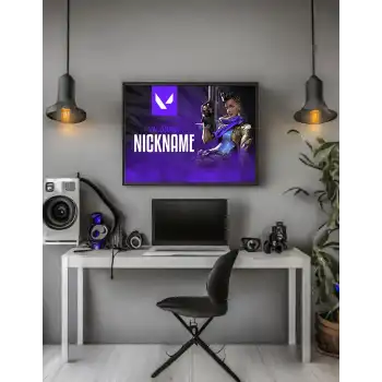 Valorant Kişiselleştirilebilir Astra Poster Tablo No:3