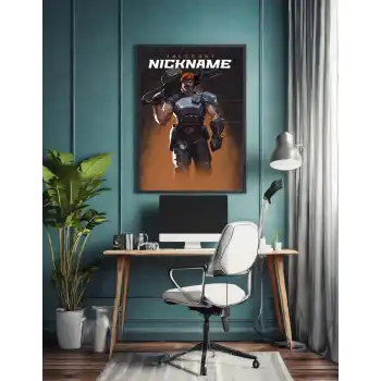 Valorant Kişiselleştirilebilir Brimstone Poster Tablo No:1