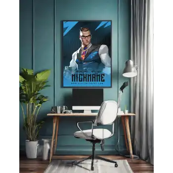 Valorant Kişiselleştirilebilir Chamber Poster Tablo No:4