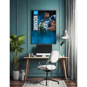 Valorant Kişiselleştirilebilir Harbor Poster Tablo No:2