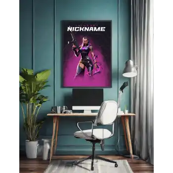 Valorant Kişiselleştirilebilir Reyna Poster Tablo No:2