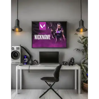 Valorant Kişiselleştirilebilir Reyna Poster Tablo No:4