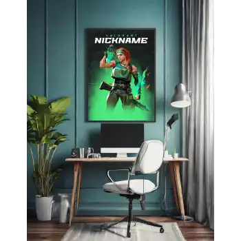 Valorant Kişiselleştirilebilir Skye Poster Tablo No:2