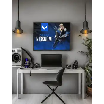 Valorant Kişiselleştirilebilir Sova Poster Tablo No:4