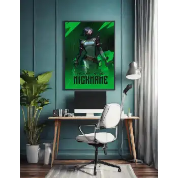 Valorant Kişiselleştirilebilir Viper Poster Tablo No:1