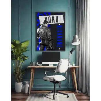 Valorant Kişiselleştirilebilir Yoru Poster Tablo No:3