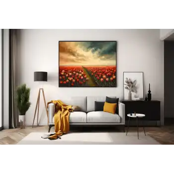 Vintage Laleler Poster Tablo No:3