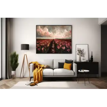 Vintage Laleler Poster Tablo No:4