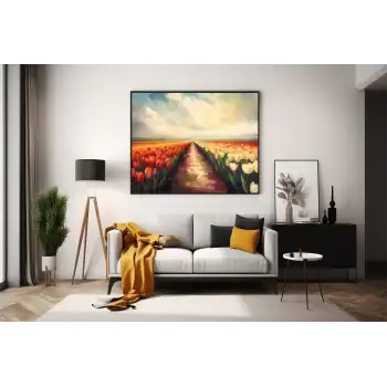 Vintage Laleler Poster Tablo No:5