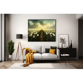 Vintage Laleler Poster Tablo No:6