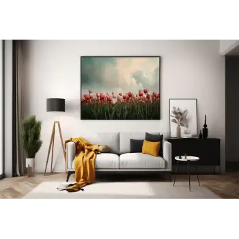 Vintage Laleler Poster Tablo No:7