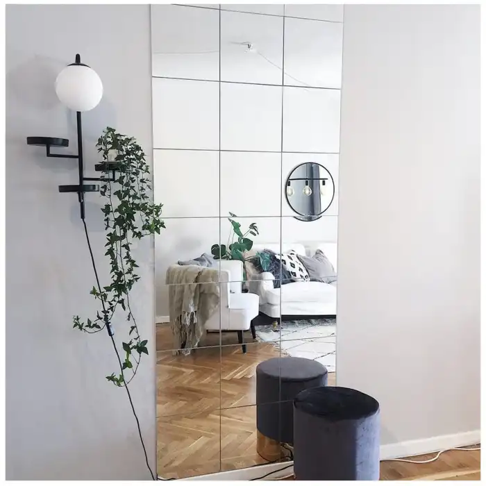 4lü Dekoratif Ayna (30x30cm)